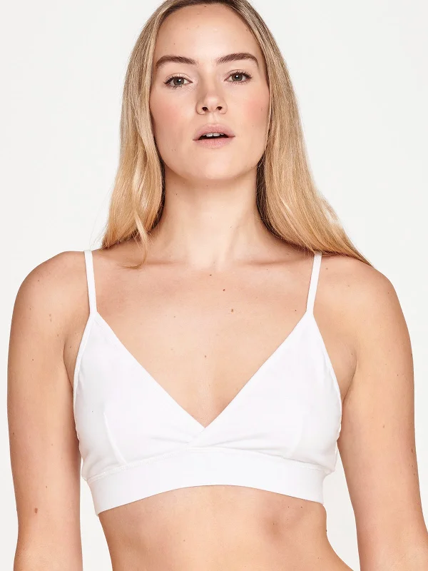 Organic Cotton Jersey Triangle Bralette