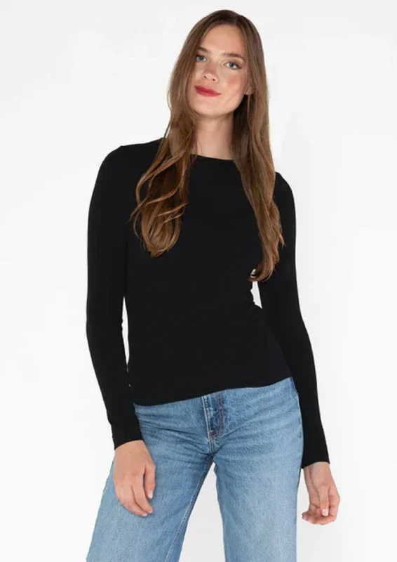 Bamboo Long Sleeve Crew Neck